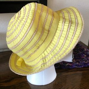 San Diego Hat Co Yellow Tan Sun Protective Hat Kid